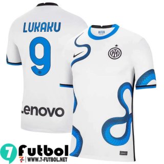 Camisetas futbol Inter Milan Seconda # Lukaku 9 Hombre 2021 2022