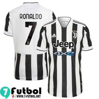 Camisetas futbol Juventus Primera # Ronaldo 7 Hombre 2021 2022