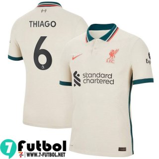 Camisetas futbol Liverpool Seconda # Thiago 6 Hombre 2021 2022