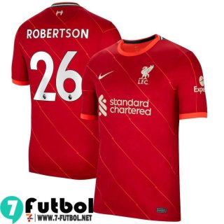 Camisetas futbol Liverpool Primera # Robertson 26 Hombre 2021 2022