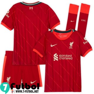 Camisetas futbol Liverpool Primera Niños 2021 2022