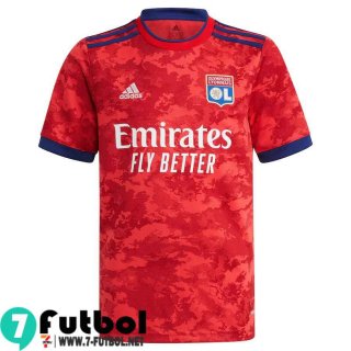 Camisetas futbol Olympique Lyon Segunda Niños 2021 2022