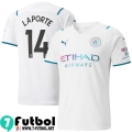 Camisetas futbol Manchester City Segunda # Laporte 14 Hombre 2021 2022