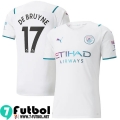 Camisetas futbol Manchester City Segunda # De Bruyne 17 Hombre 2021 2022