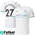 Camisetas futbol Manchester City Segunda # João Cancelo 27 Hombre 2021 2022