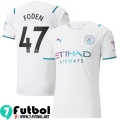 Camisetas futbol Manchester City Segunda # Foden 47 Hombre 2021 2022