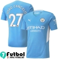 Camisetas futbol Manchester City Primera # João Cancelo 27 Hombre 2021 2022