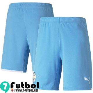 Pantalon Corto Futbol Manchester City Primera Hombre 2021 2022 DK36