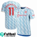 Camisetas futbol Manchester United Segunda # Greenwood 11 Hombre 2021 2022