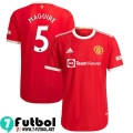 Camisetas futbol Manchester United Primera # Maguire 5 Hombre 2021 2022