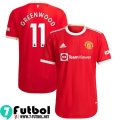 Camisetas futbol Manchester United Primera # Greenwood 11 Hombre 2021 2022