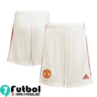 Pantalon Corto Futbol Manchester United Primera Hombre 2021 2022 DK38