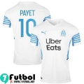 Camisetas futbol Olympique de Marseille Primera # Payet 10 Hombre 2021 2022