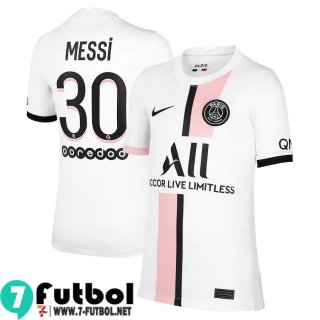 Camisetas futbol PSG Seconda # Messi 30 Hombre 2021 2022