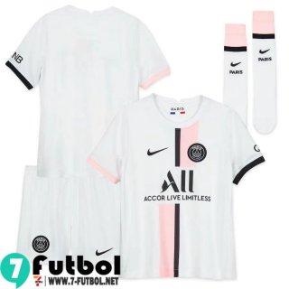 Camisetas futbol PSG Segunda Niños 2021 2022