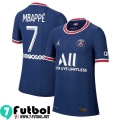 Camisetas futbol PSG Primera # Mbappé 7 Hombre 2021 2022