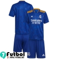 Camisetas futbol Real Madrid Segunda Niños 2021 2022