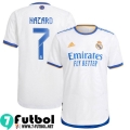 Camisetas futbol Real Madrid Primera # Hazard 7 Hombre 2021 2022