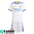 Camisetas futbol Real Madrid Primera Niños 2021 2022