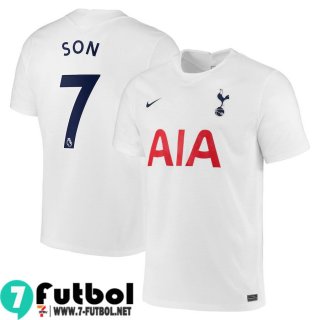 Camisetas futbol Tottenham Hotspur Primera # Son 7 Hombre 2021 2022