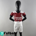 Camiseta Futbol AC Milan Segunda Ninos 2021 2022 AK69