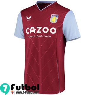 Camiseta Futbol Aston Villa Primera Hombre 2022 2023