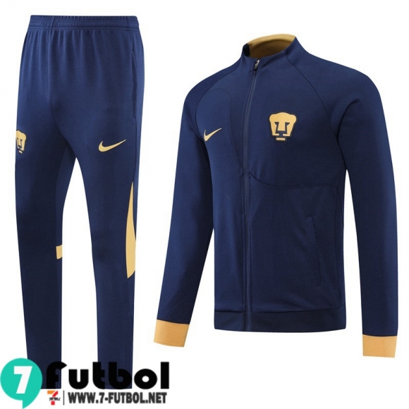 KIT: Chaquetas Pumas UNAM azul Hombre 22 23 JK468