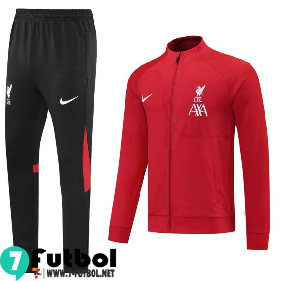 KIT: Chaquetas Liverpool rojo Hombre 22 23 JK472