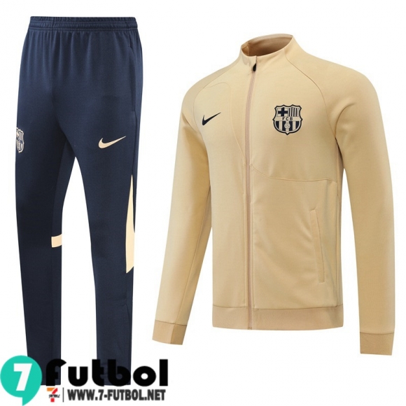 KIT: Chaquetas Barcelona Caqui Hombre 22 23 JK474