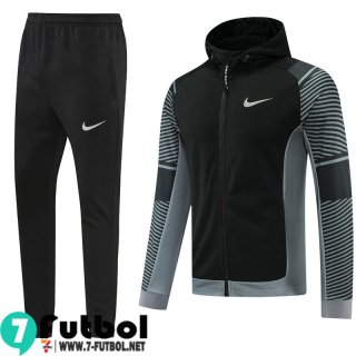 KIT: Chaquetas Futbol - Sudadera Con Capucha Sport Gris oscuro Hombre 22 23 JK476