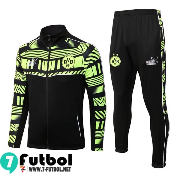 KIT: Chaquetas Dortmund azul verde Hombre 22 23 JK484