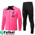 KIT: Chaquetas Liverpool rosado Hombre 22 23 JK497