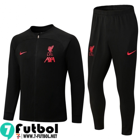 KIT: Chaquetas Liverpool negro Hombre 22 23 JK501