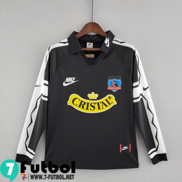 Retro Camiseta Futbol Colo Colo Segunda Hombre Manga Larga 1995 FG160