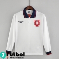Retro Camiseta Futbol Chile Primera Hombre Manga Larga 1998 FG169