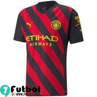 Camiseta Futbol Manchester City Segunda Hombre 2022 2023