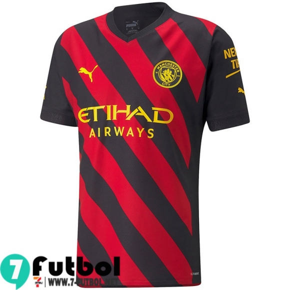 Camiseta Futbol Manchester City Segunda Hombre 2022 2023