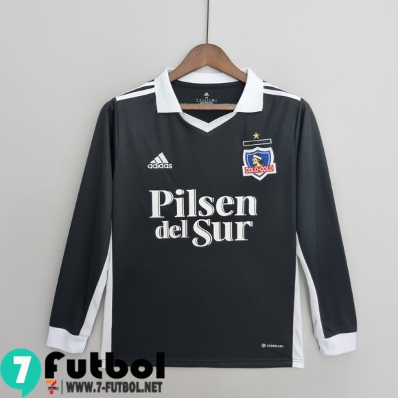 Camiseta Futbol Colo Colo Segunda Hombre Manga Larga 2022 2023 KL01