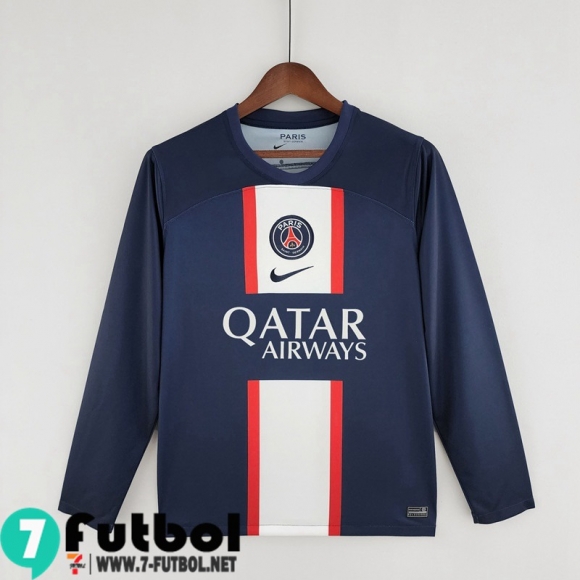 Camiseta Futbol PSG Primera Hombre Manga Larga 2022 2023 KL09