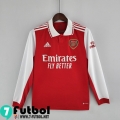 Camiseta Futbol Arsenal Primera Hombre Manga Larga 2022 2023 KL10