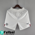Pantalon Corto Futbol Manchester City Blanco Hombre 22 23 DK189