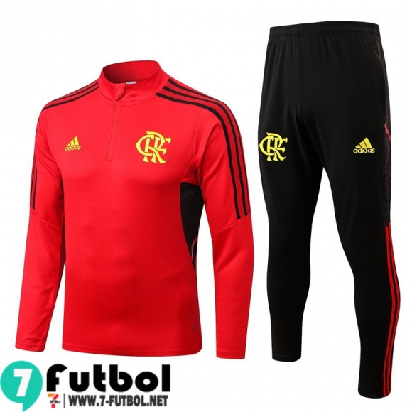 KIT: Chandal Futbol Flamengo rojo Hombre 22 23 TG332