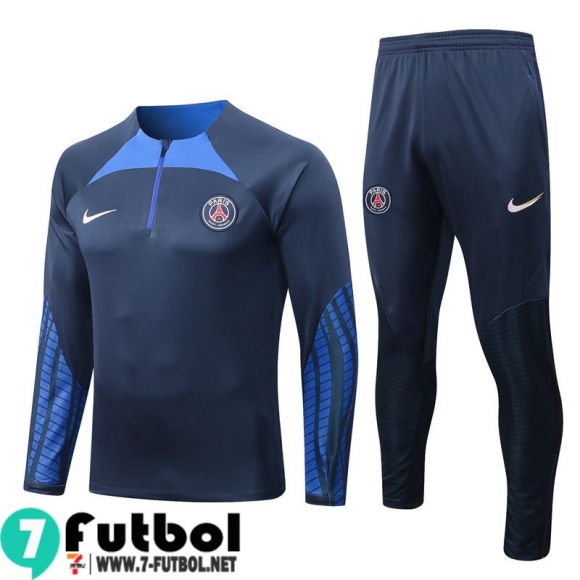 KIT: Chandal Futbol PSG azul Hombre 22 23 TG337