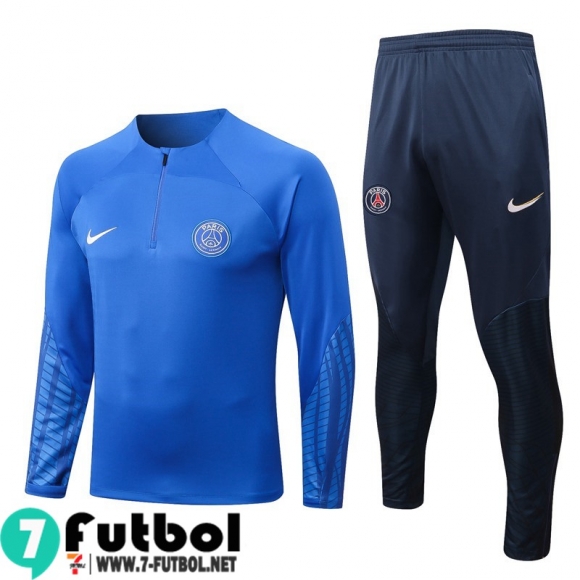 KIT: Chandal Futbol PSG azul Hombre 22 23 TG338