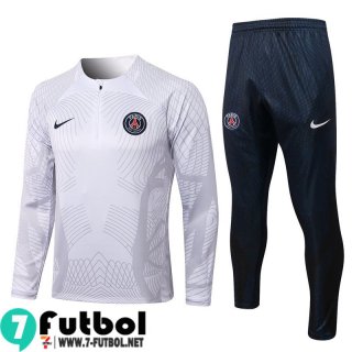 KIT: Chandal Futbol PSG Blanco Hombre 22 23 TG345