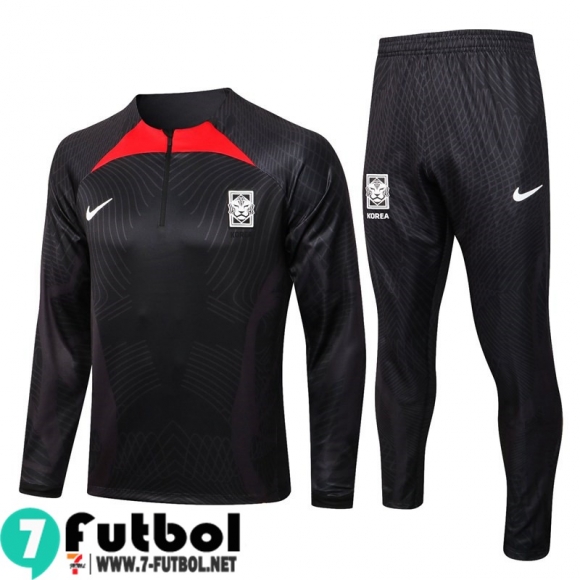 KIT: Chandal Futbol Corea negro Hombre 22 23 TG346