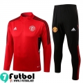 KIT: Chandal Futbol Manchester United rojo Hombre 22 23 TG347