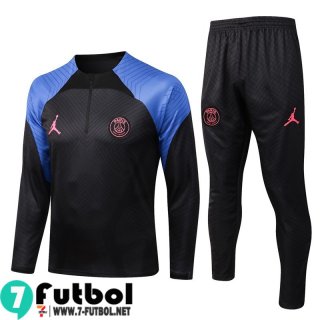 KIT: Chandal Futbol PSG negro Hombre 22 23 TG348