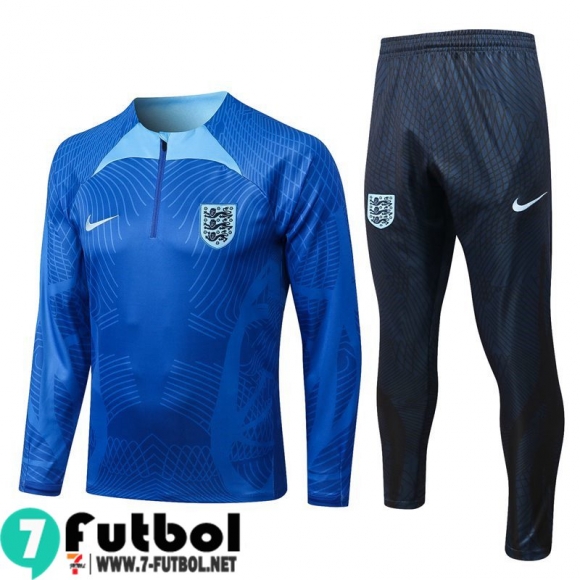 KIT: Chandal Futbol Inglaterra azul Hombre 22 23 TG355