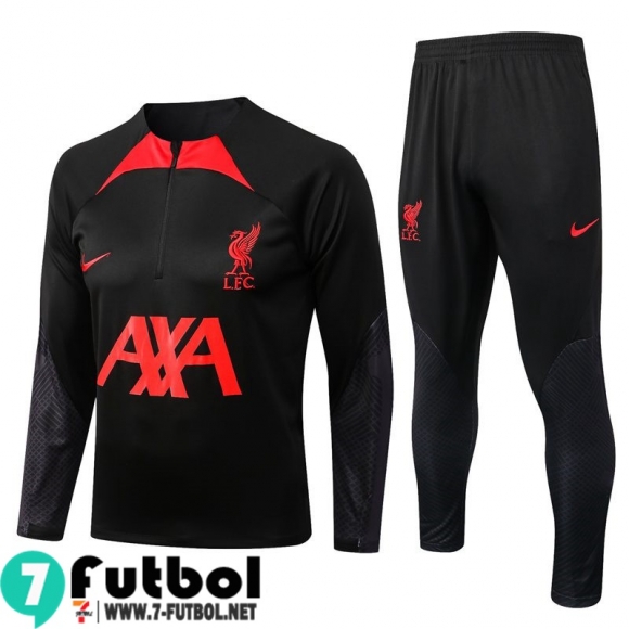 KIT: Chandal Futbol Liverpool negro Hombre 22 23 TG363